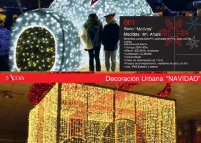 Decoración urbana de Navidad