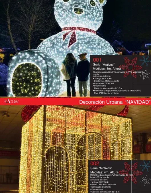 Decoración urbana de Navidad