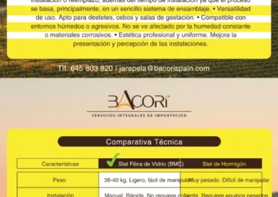 Slat alta resistencia BACORI