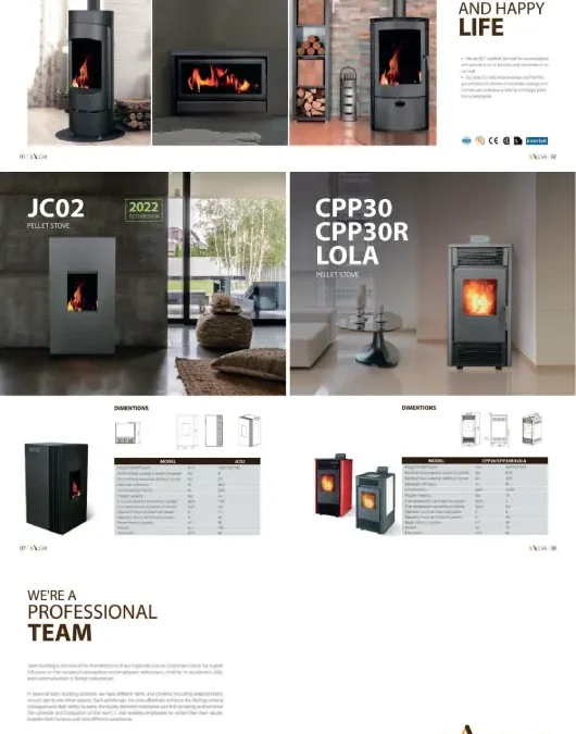 Estufas de pellet BACORI