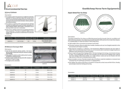 Materiales para Granjas y Criaderos BACORI