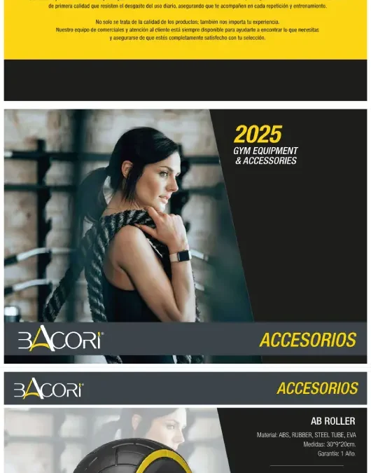 Equipamiento y Accesorios de Gimnasio BACORI